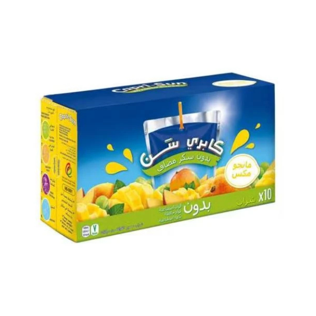 Capri-Sun No Added Sugar Mango Mix Drink - 200ml (Pack of 10pcs)
