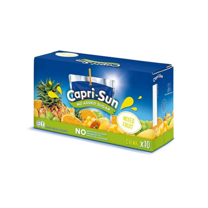 Capri-Sun No Added Sugar Mixed Fruit Mix Drink - 200ml (Pack of 10pcs)