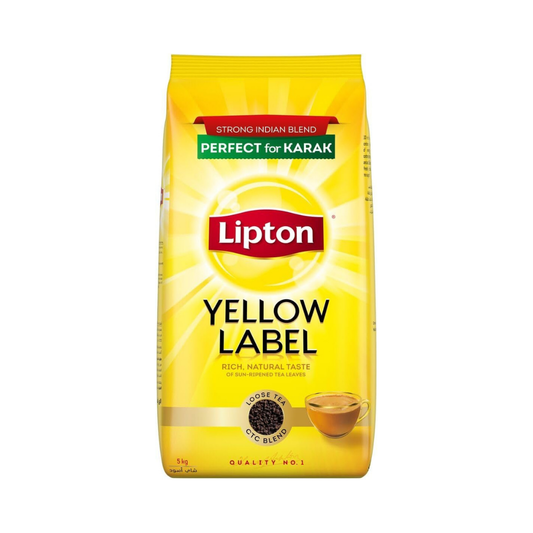 Lipton Yellow Label Black Loose Tea - 5 Kg