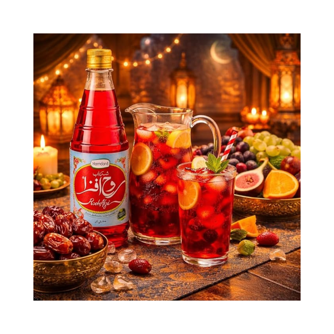 Rooh Afza Syrup – 800 ml (Carton of 12pcs)