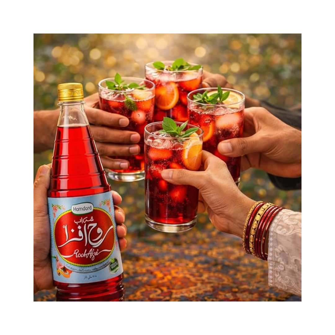 Rooh Afza Syrup – 800 ml (Carton of 12pcs)