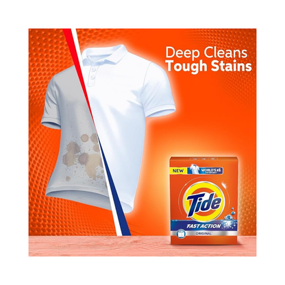 Tide Fast Action Laundry Detergent Powder - 9 KG