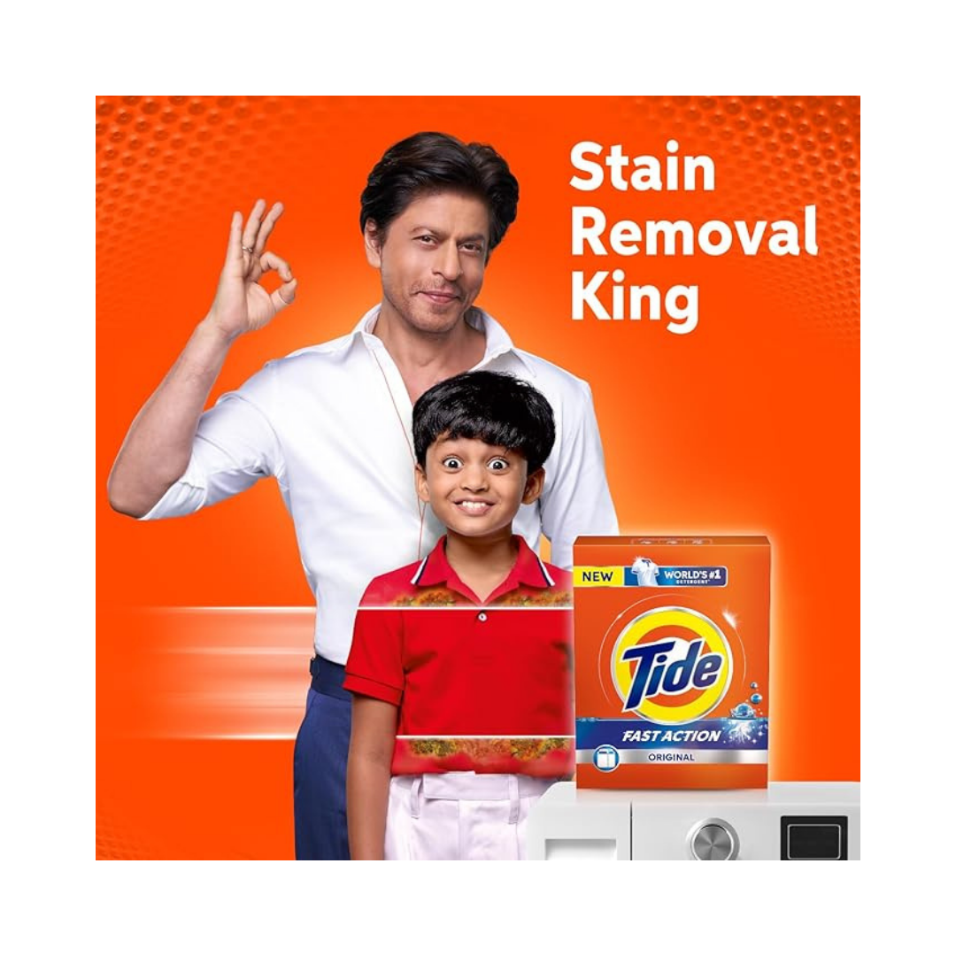 Tide Fast Action Laundry Detergent Powder - 9 KG